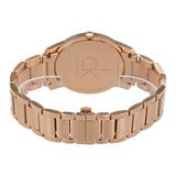 Calvin Klein City White Dial Rose Gold Steel Strap Watch for Men - K2G21646 Authentic Buy Shop Now