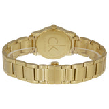 Calvin Klein City White Dial Gold Steel Strap Watch for Women - K2G23546 Authentic Buy Shop Now
