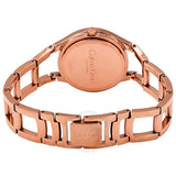 Calvin Klein Class Brown Dial Rose Gold Steel Strap Watch for Women - K6R2362K Authentic Buy Shop Now