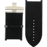 Calvin Klein Glam Transparent Dial Black Leather Strap Watch for Women - K9423107 Authentic Buy Shop Now