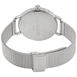 Calvin Klein Even Black Dial Silver Mesh Bracelet Watch for Women - K7B21121 Authentic Buy Shop Now