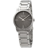 Calvin Klein City Grey Dial Silver Steel Strap Watch for Women - K2G23144 Authentic Buy Shop Now