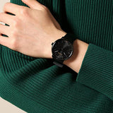 Calvin Klein High Noon Quartz Black Dial Black Mesh Bracelet Watch for Men - K8M21421 Authentic Buy Shop Now