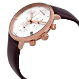 Calvin Klein High Noon Silver Dial Brown Leather Strap Watch for Men - K8M276G6 Authentic Buy Shop Now