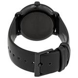 Calvin Klein High Noon Quartz Black Dial Black Leather Strap Watch for Men - K8M214CB Authentic Buy Shop Now