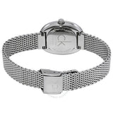 Calvin Klein Incentive Black Dial Silver Mesh Bracelet Watch for Women - K3P23121 Authentic Buy Shop Now