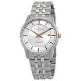 Calvin Klein Infinity Silver Dial Silver Steel Strap Watch for Men - K5S34B46 Authentic Buy Shop Now
