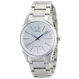 Calvin Klein Bold White Dial Silver Steel Strap Watch for Men - K2241120 Authentic Buy Shop Now