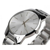 Calvin Klein City Silver Dial Silver Steel Strap Watch for Men - K2G21126 Authentic Buy Shop Now