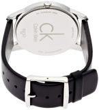 Calvin Klein City Black Dial Black Leather Strap Watch for Men - K2G211C1 Authentic Buy Shop Now