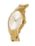 Calvin Klein City White Dial Gold Steel Strap Watch for Women - K2G23546 Authentic Buy Shop Now