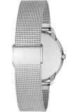 Calvin Klein Minimal White Dial Silver Mesh Bracelet Watch for Men - K3M22126 Authentic Buy Shop Now