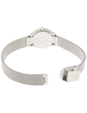 Calvin Klein Minimal White Dial Silver Mesh Bracelet Watch for Women - K3M231Y6 Authentic Buy Shop Now