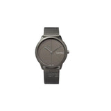 Calvin Klein Minimal Grey Dial Grey Mesh Bracelet Watch for Men - K3M517P4 Authentic Buy Shop Now