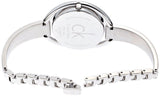 Calvin Klein Impetuous Black Dial Silver Steel Strap Watch for Women - K4F2N111 Authentic Buy Shop Now
