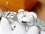 Calvin Klein Infinity Automatic Silver Dial Silver Steel Strap Watch for Men - K5S34146 Authentic Buy Shop Now