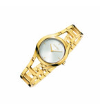 Calvin Klein Class White Dial Gold Steel Strap Watch for Women - K6R23526 Authentic Buy Shop Now