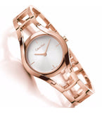 Calvin Klein Class White Dial Rose Gold Steel Strap Watch for Women - K6R23626 Authentic Buy Shop Now