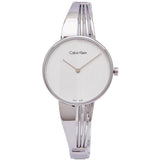 Calvin Klein Drift Silver Dial Silver Steel Strap Watch for Women - K6S2N116 Authentic Buy Shop Now