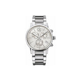 Calvin Klein Post Minimal White Dial Silver Steel Strap Watch for Men - K7627126 Authentic Buy Shop Now