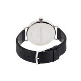 Calvin Klein Even White Dial Black Leather Strap Watch for Women - K7B211C6 Authentic Buy Shop Now