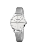Calvin Klein Even White Dial Silver Mesh Bracelet Watch for Women - K7B23126 Authentic Buy Shop Now