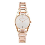Calvin Klein Dainty White Dial Rose Gold Steel Strap Watch for Women - K7L23646 Authentic Buy Shop Now