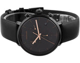 Calvin Klein High Noon Black Dial Black Leather Strap Watch for Men - K8M274CB Authentic Buy Shop Now