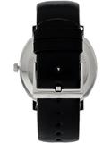 Calvin Klein Posh Silver Dial Black Leather Strap Watch for Men - K8Q311C6 Authentic Buy Shop Now