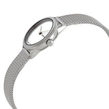 Calvin Klein Minimal White Dial Silver Mesh Bracelet Watch for Women - K3M231Y6 Authentic Buy Shop Now