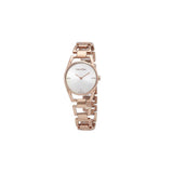 Calvin Klein Dainty Diamonds Silver Dial Rose Gold Steel Strap Watch for Women - K7L2364T Authentic Buy Shop Now