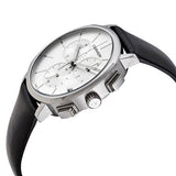 Calvin Klein Posh Silver Dial Black Leather Strap Watch for Men - K8Q371C6 Authentic Buy Shop Now