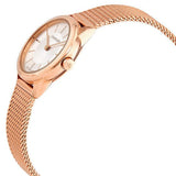 Calvin Klein Minimal White Dial Rose Gold Mesh Bracelet Watch for Women - K3M23626 Authentic Buy Shop Now