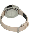 Calvin Klein Rise White Beige Dial Beige Leather Strap Watch for Women - K7A231XH Authentic Buy Shop Now