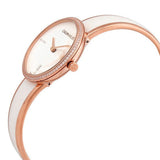 Calvin Klein Seduce Seduction White Dial Two Tone Steel Strap Watch for Women - K4E2NX1T Authentic Buy Shop Now