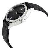 Calvin Klein Skirt Black Dial Black Leather Strap Watch for Women - K2U231C1 Authentic Buy Shop Now