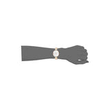 Calvin Klein Wavy White Dial Rose Gold Steel Strap Watch for Women - K9U23646 Authentic Buy Shop Now