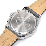 Coach Kent Grey Dial Grey Leather Strap Watch for Men - 14602561 Authentic Buy Shop Now