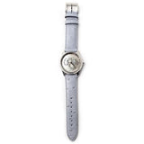 Gucci G Timeless Automatic Mother of Pearl Dial Blue Leather Strap Watch For Women - YA1264113 Authentic Buy Shop Now