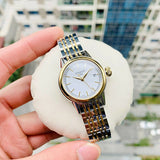 Tissot T Classic Carson Quartz White Dial Two Tone Steel Strap Watch for Men - T085.410.22.011.00 Authentic Buy Shop Now