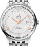 Omega De Ville Prestige Co Axial Silver Dial Silver Steel Strap Watch for Men - 424.10.40.20.02.004 Authentic Buy Shop Now