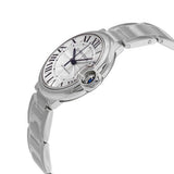 Cartier Ballon Bleu De Cartier Silver Dial Silver Steel Strap Watch for Women - WSBB0048 Authentic Buy Shop Now