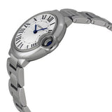 Cartier Ballen Bleu De Cartier Silver Dial Silver Steel Strap Watch for Women - W6920084 Authentic Buy Shop Now