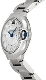 Cartier Ballon Bleu de Cartier Diamonds Silver Dial Silver Steel Strap Watch for Women - WE902073 Authentic Buy Shop Now