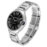 Cartier Ballon Bleu de Cartier Black Dial Silver Steel Strap Watch for Men - W6920042 Authentic Buy Shop Now