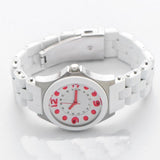Marc Jacobs Pelly White Dial White Silicone Strap Watch for Women - MBM2588 Authentic Buy Shop Now