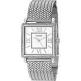 Guess Highline White Dial Silver Mesh Bracelet Watch For Women - W0826L1 Authentic Buy Shop Now