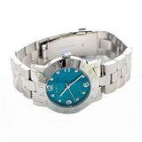 Marc Jacobs Amy Blue Dial Silver Steel Strap Watch for Women - MBM3272 Authentic Buy Shop Now
