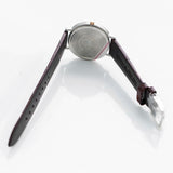 Emporio Armani Dress Quartz Silver Dial Brown Leather Strap Watch For Women - AR11063 Authentic Buy Shop Now