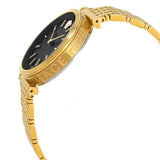 Versace V-Twist Black Dial Gold Mesh Bracelet Watch for Women - VELS00819 Authentic Buy Shop Now